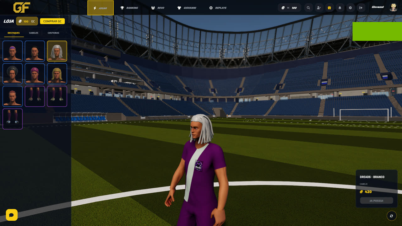 Global Football store — hair
